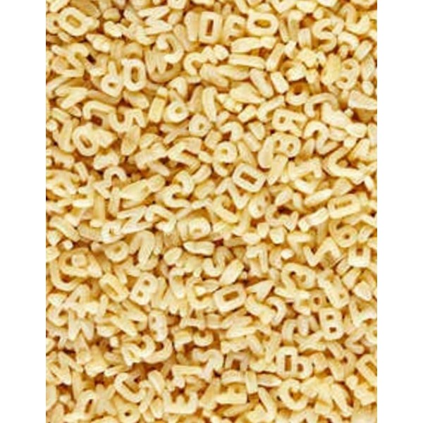 Lletres de blat a granel 100 g.