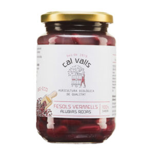 Fesols vermells cuits 350 g.