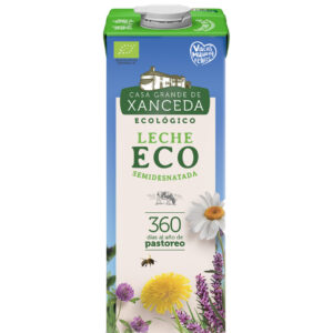 Llet de vaca semidesnatada 1l.