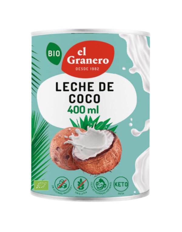 Llet de coco 400 ml.