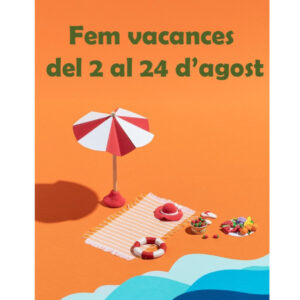 TANCAT PER VACANCES