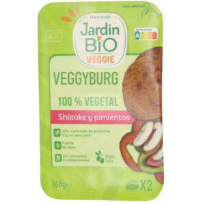 Hamburgueses de shiitake i pebrots