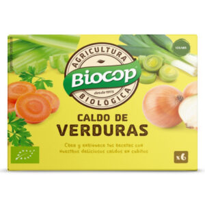 Caldo de verdures en 6 cubs