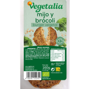 Hamburgueses de mill i bròcoli