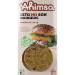 Hamburgueses de seitan al curry