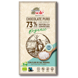 Xocolata pur 73% amb Flor de Sal